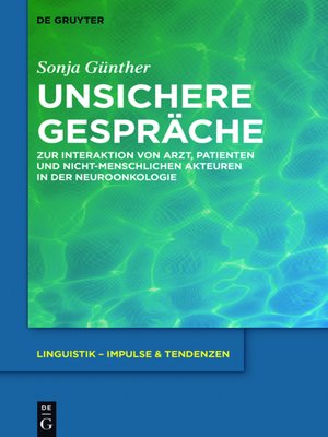 cover image of Unsichere Gespräche